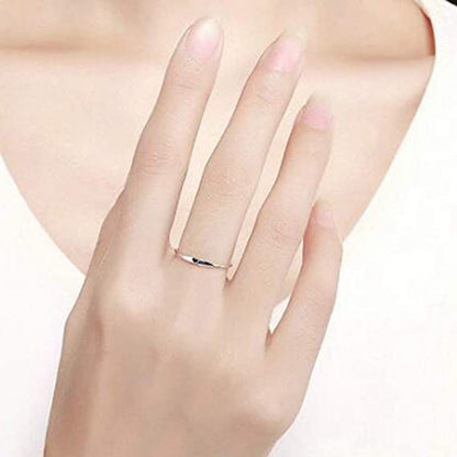 Buy Center Exclusive Offer-Simple Titanium Steel Love Female Ring