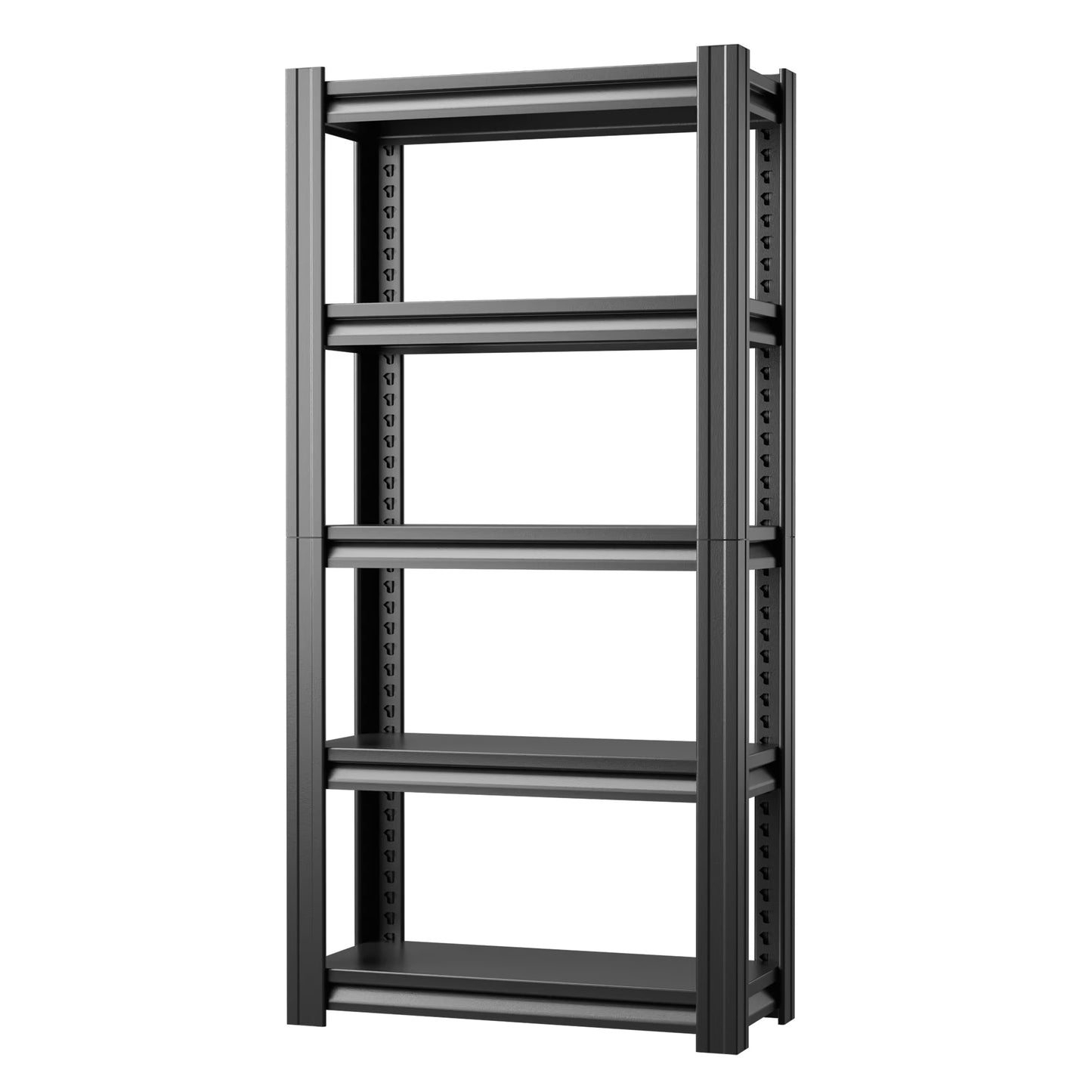 Garage Shelving, 72inch Garage Storage Shelves Heavy Duty, 5 Tier Adjustable Height Metal Shelving Unit For Garage Basement, Industrial Shelving Utility Shelf, Black | Women's Clothing3 | Buy Center