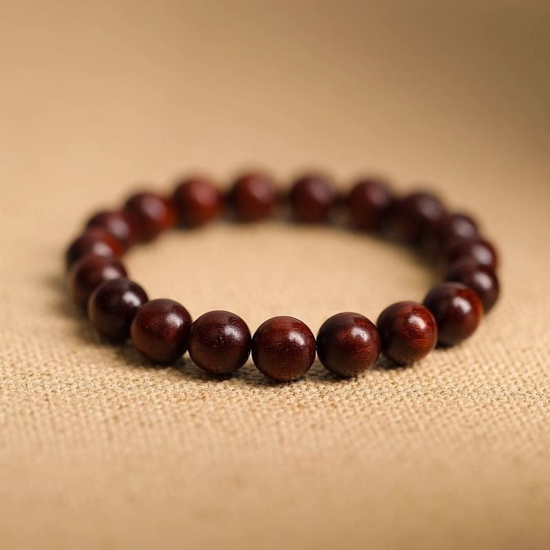 Fresh Arrivals at Buy Center: Natural Pterocarpus Santalinus Bracelet For Men And Women Couple Pterocarpus Santalinus