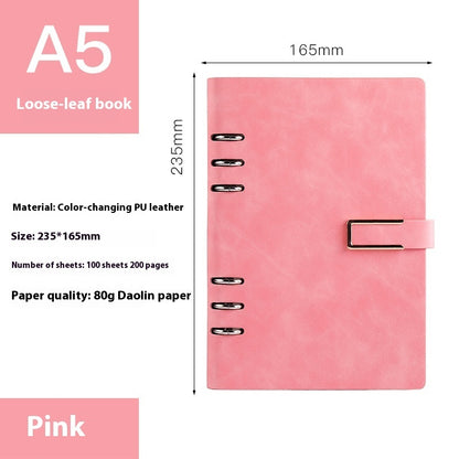 A5 Notebook Loose-leaf Removable Notepad Business Office Meeting Buy Center