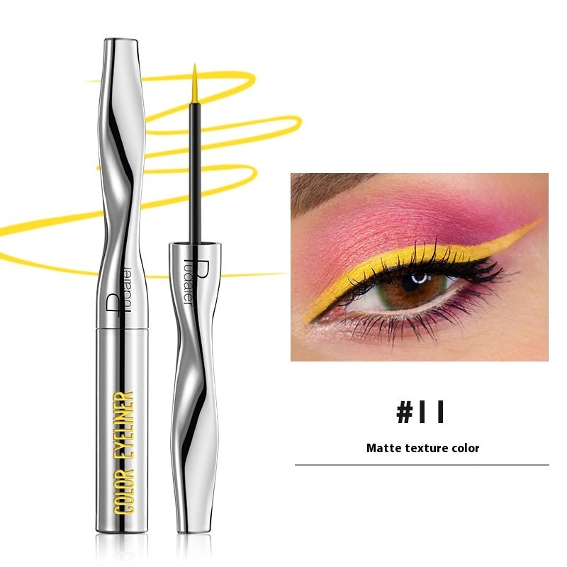 Buy Center Handpicked- Color Eyeliner Makeup Waterproof Quick-drying Very Fine 24 Colors 11Color