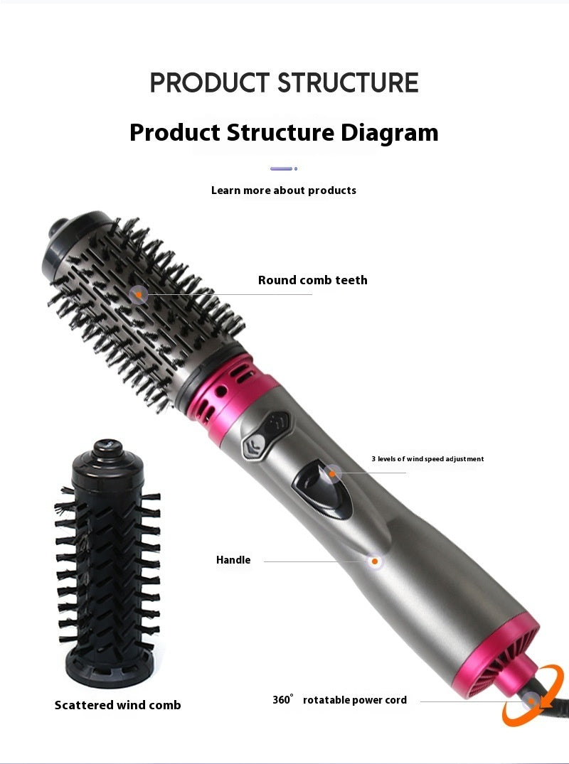 Buy Center Handpicked- Electric Rotating Hair Curling Comb Two-in-one Constant Temperature