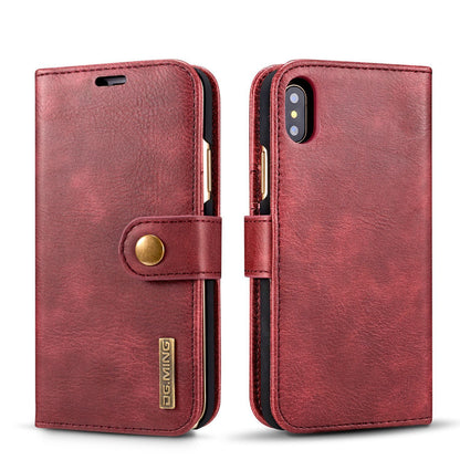 Just Arrived at Buy Center: Cowhide Two-fold Split Adsorption Mobile Phone Leather Case