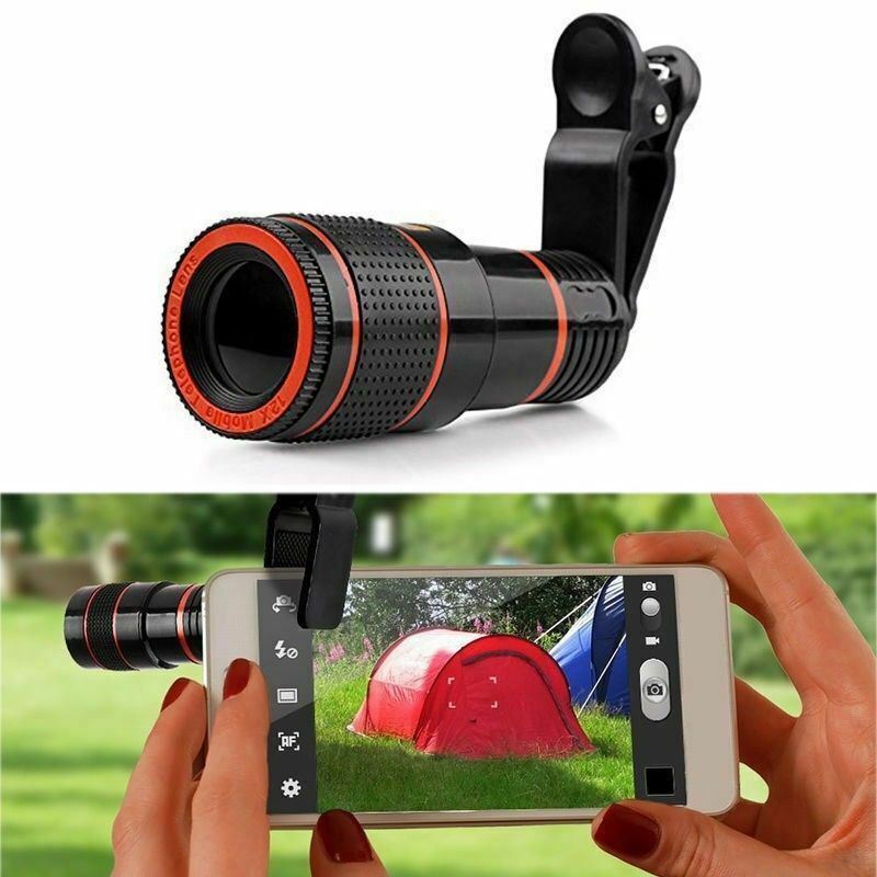 HD 8X Clip On Optical Zoom Telescope Camera Lens For Universal Mobile Cell Phone Buy Center