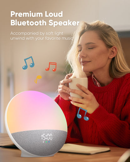 Hot New Items at Buy Center: White Noise Bluetooth Audio RGB Colorful Luminous