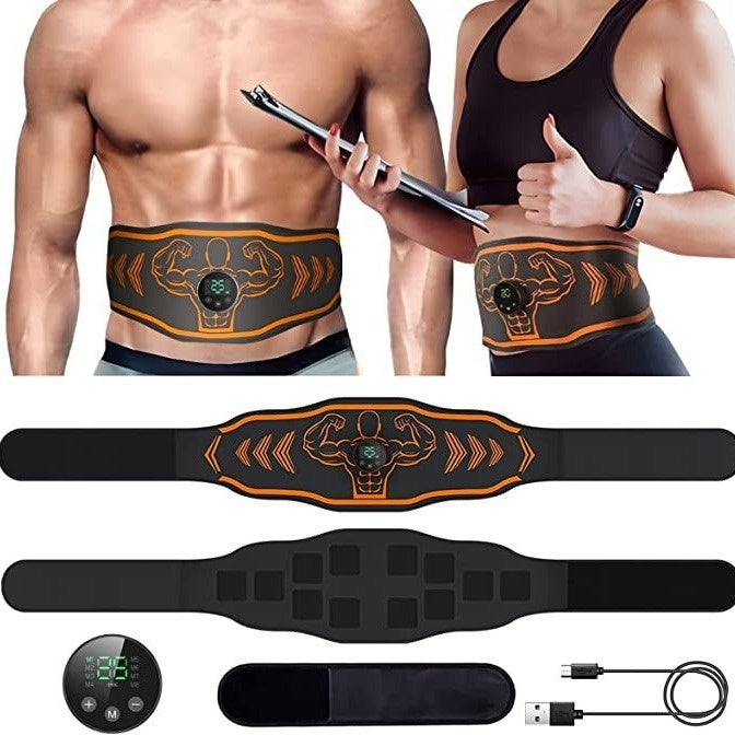 Just Arrived at Buy Center: Smart Massage Belt Fitness Equipment EMS Lazy Belt Home