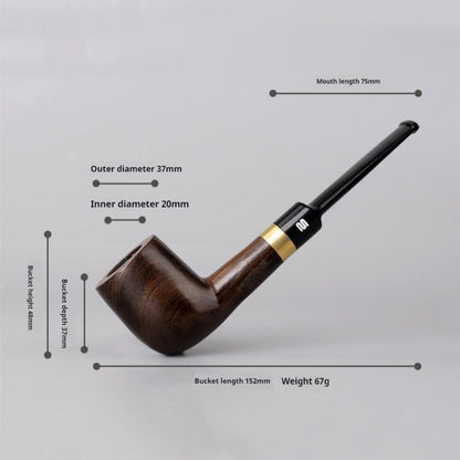 Newly Released at Buy Center: Costustoot Handmade Blackwood Pipe Wooden Smoking Set Pipe Dual-use Ac0016