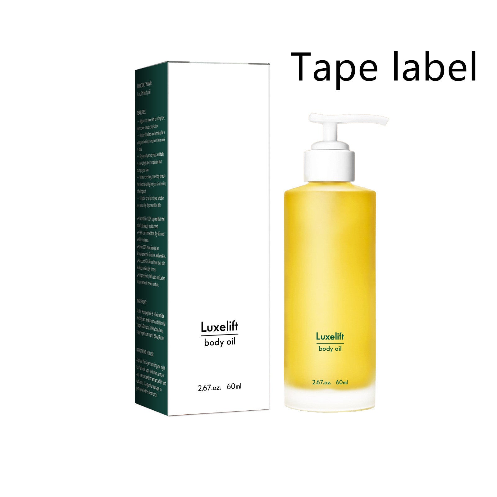 Buy Center Ultimate: Unlabeled Algae Body Oil Deep Replenishment 60ml With Label