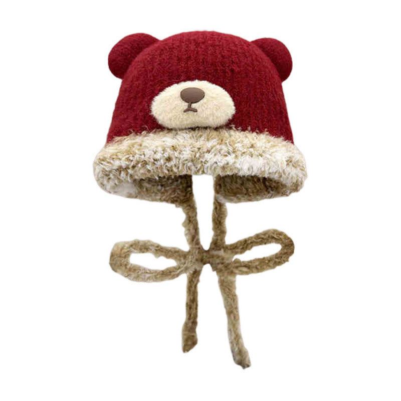 Cute Fashion Bear Plush Bonnet Children Buy Center