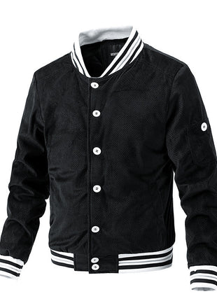 Chaqueta de pana de otoño e invierno para hombre Chaqueta de hombre de moda de manga larga