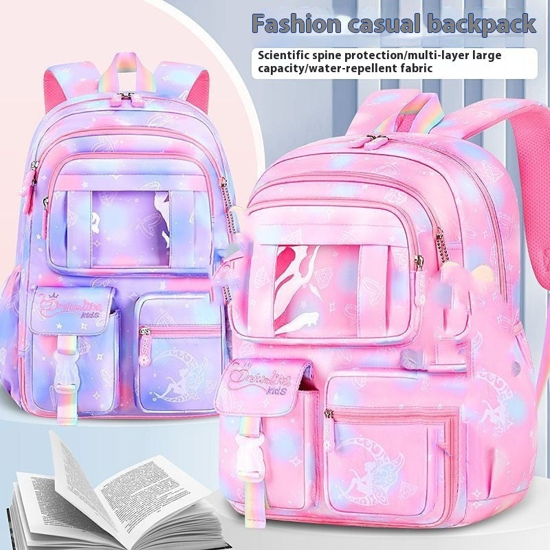 Hot New Items at Buy Center: Fantasy Girl Children Backpack Large Capacity