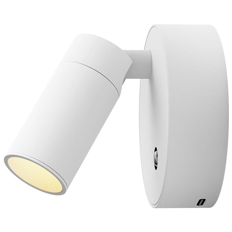 Newly Released at Buy Center: USB Rechargeable Wall Lamp Magnetic Adjustable Spotlight White