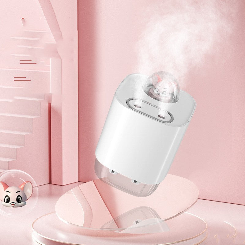 Humidificateur à double jet pour animal de compagnie mignon