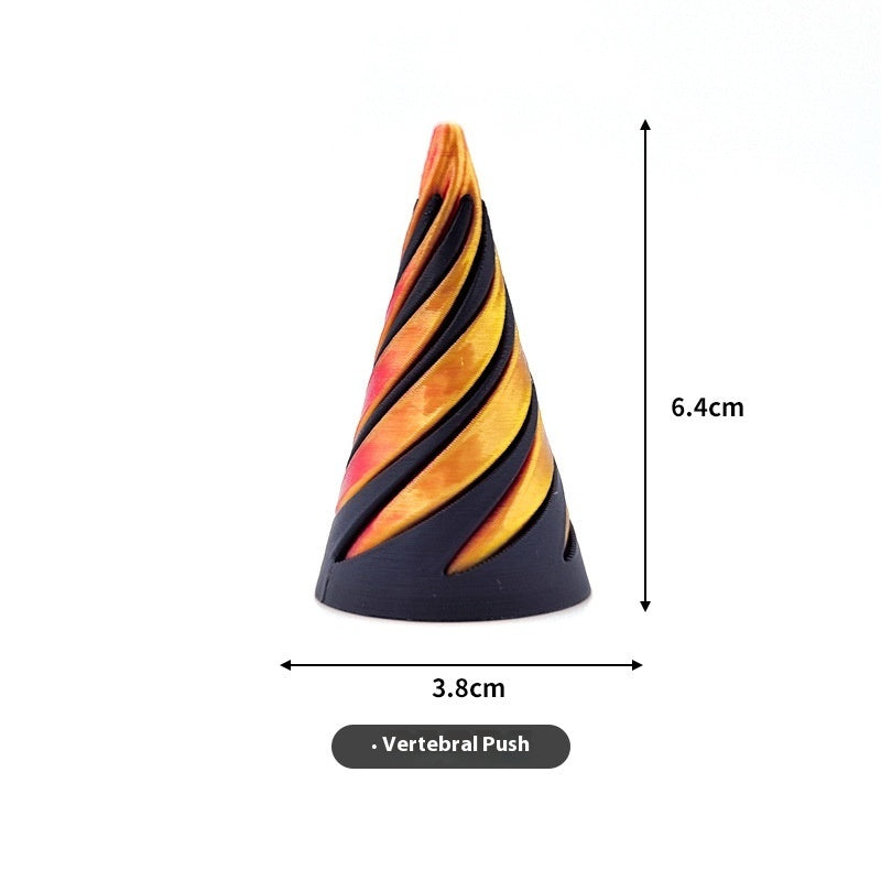 Newly Released at Buy Center: Spiral Three-dimensional Children's Educational Toys Cone A