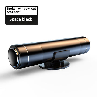 Now Available at Buy Center: Multifunctional Vehicle Emergency Window Breaking Machine P3 Black