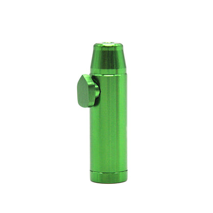 Newly Released at Buy Center: Xingbus Direct Sales Metal Pipe Aluminum Cigarette Holder Metal Bullet Snuff Metal Pipe Flat Head Metal Green