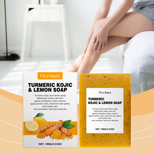 Lemon Turmeric Kojic Acid Soap Cold Process Cleansing Buy Center