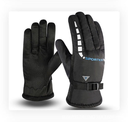 Gants d'hiver coupe-vent et de protection contre le froid pour hommes