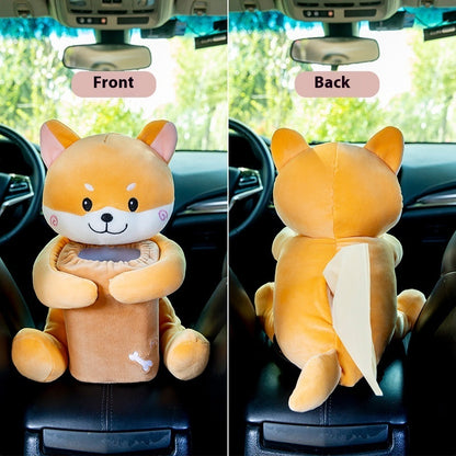 Fresh Arrivals at Buy Center: Multifunctional Creative Car Tissue Box Mengmeng Bunny Purple