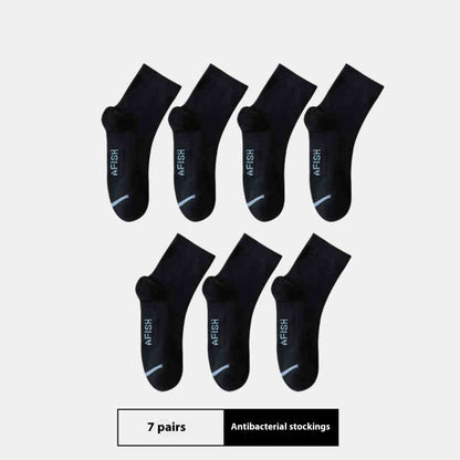 Chaussettes courtes pour hommes, été, fines, sport, respirantes