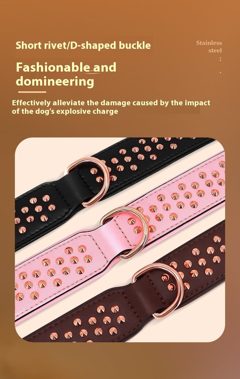 Newly Released at Buy Center: Dog Rivet Collar Anti-bite