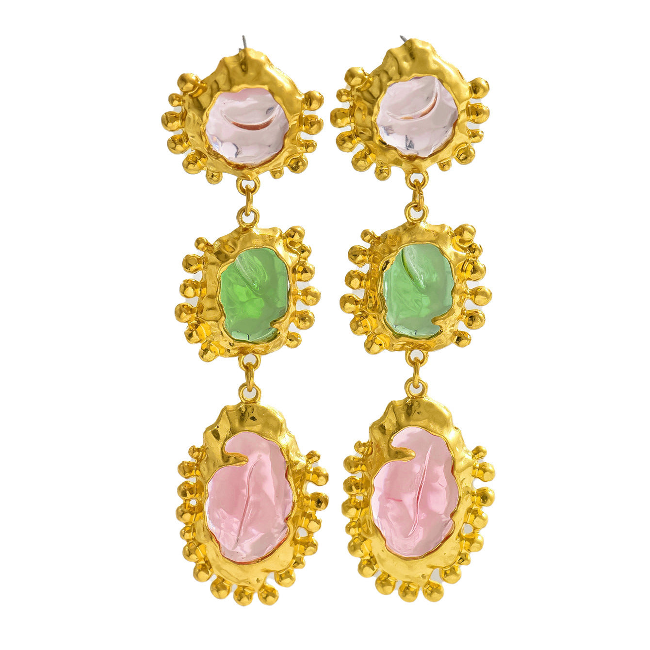 Buy Center Exclusive Offer-Retro Trendy Earrings Inlaid Crystal Ladies