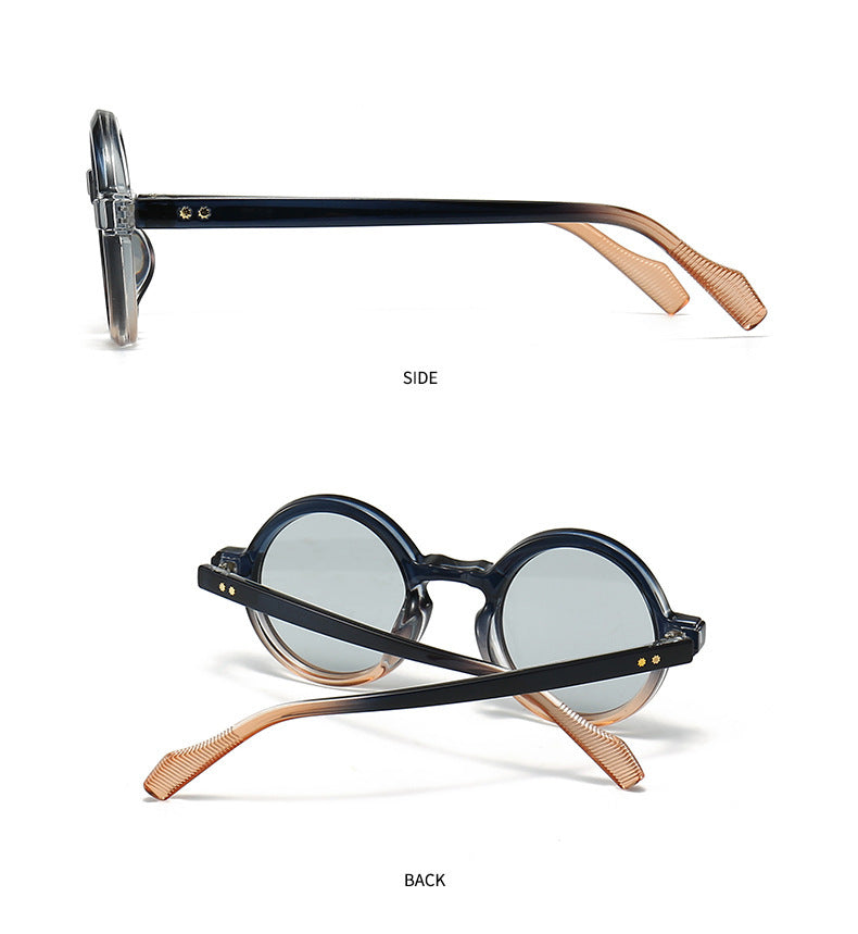 Fresh Arrivals at Buy Center: European And American Retro Artistic Sunglasses Modern Charm INS Style Round Sunglasses