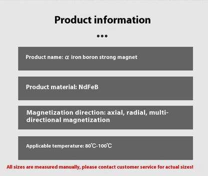 Just Arrived at Buy Center: Magnet Round NdFeB Magnet Strong Small Round Slice