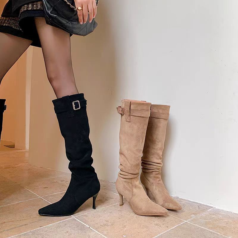 Women's Slimming Pile Style High Leg Boot Buy Center