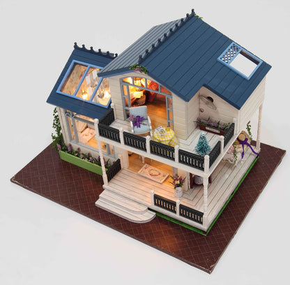 New at Buy Center: Cute Room Provence Handmade Cottage Assembled Model Villa Room Girl's Birthday Gift