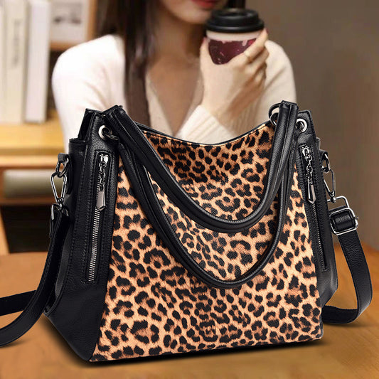 Buy Center Special-Urban Simple Large Capacity Leopard Print Fashion Women's Bag