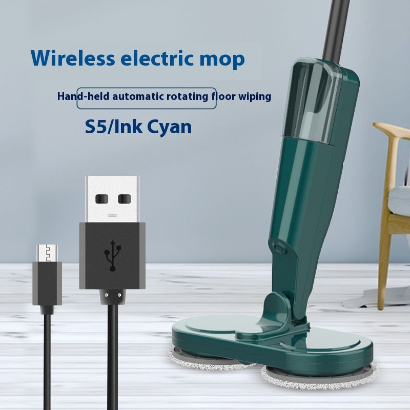 Newly Released at Buy Center: Lazy Wireless Home Sweeping And Mopping All-in-one Machine S5 Green