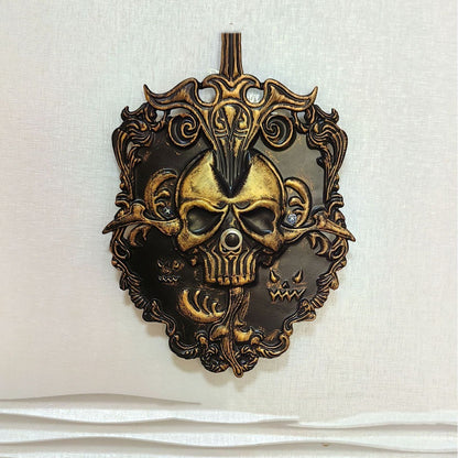 Just Arrived at Buy Center: Halloween Skull Doorbell Decoration