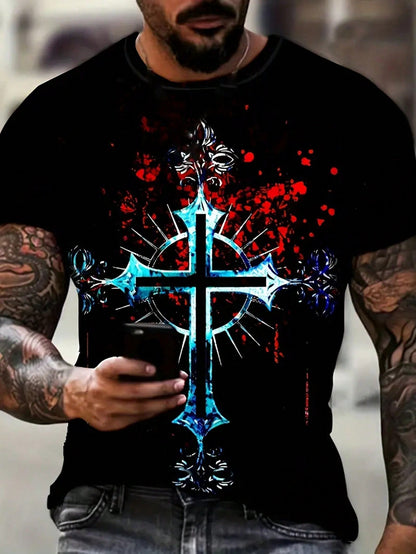 Camiseta de moda para hombre