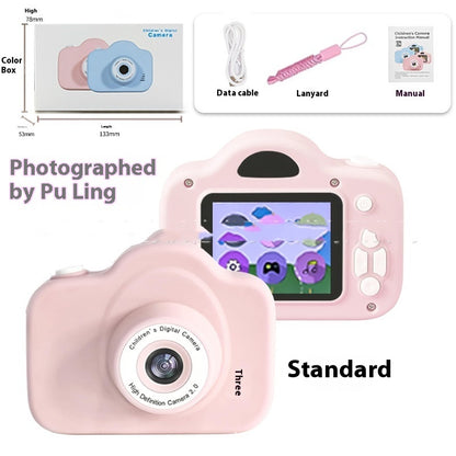 Newly Arrived at Buy Center: A3 Children's Camera Cartoon Digital Camera A3 Puqing Pink