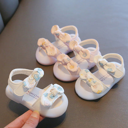 Just Arrived at Buy Center: Baby Flower Soft Bottom Toddler Shoes