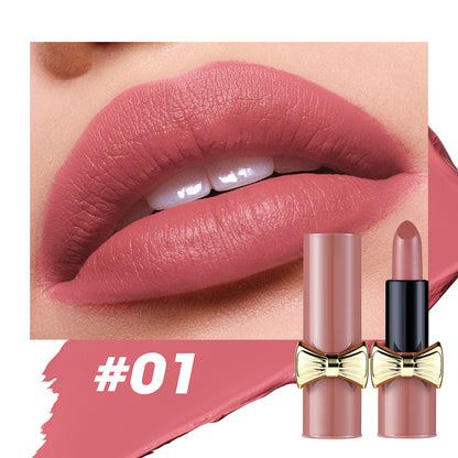 Buy Center Choice-Bow Lipstick Matte Velvet Lasting 01 Color 3.5g