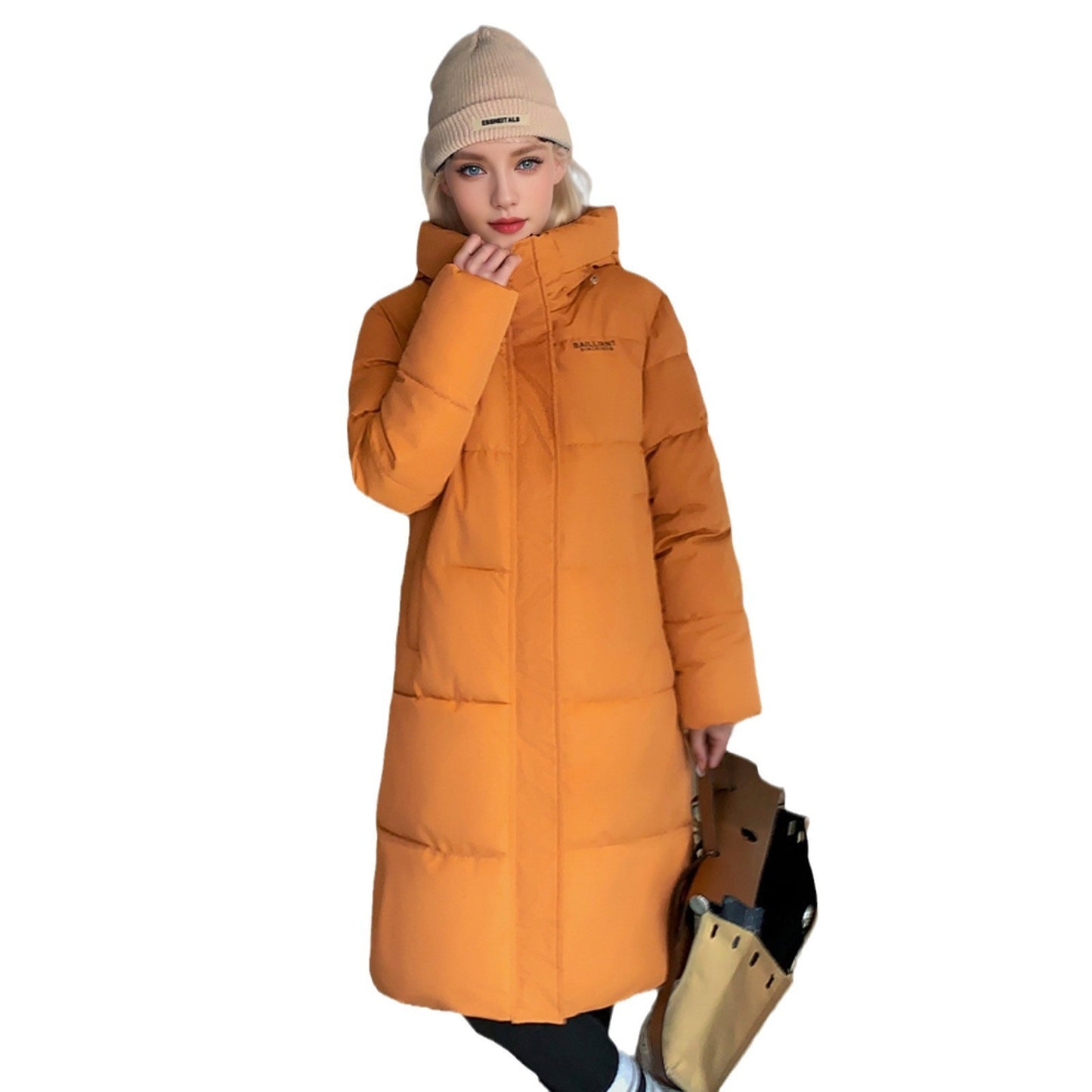 Thickened Cotton-padded Coat Warm Loose Western Style Puffer Jacket Coat Buy Center