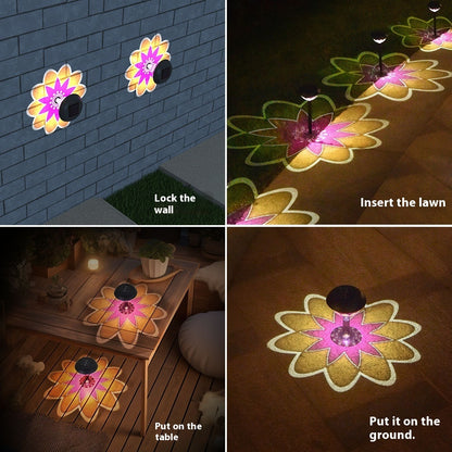 Hot New Items at Buy Center: Outdoor Waterproof Garden Courtyard Solar Energy Projection Lamp