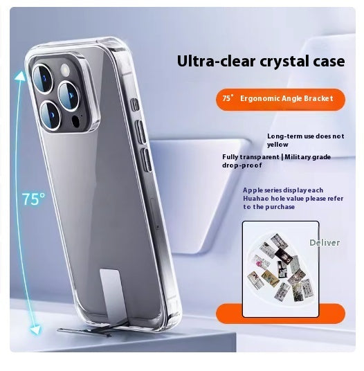 Hot New Items at Buy Center: Phone Case Magnetic Suction With Holder Airbag Ultratransparentcrystalhardshe Send ChinaChic stickers