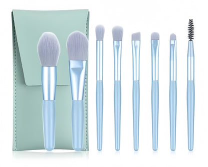 Eight Macaron Makeup Brush Eye Detail Set