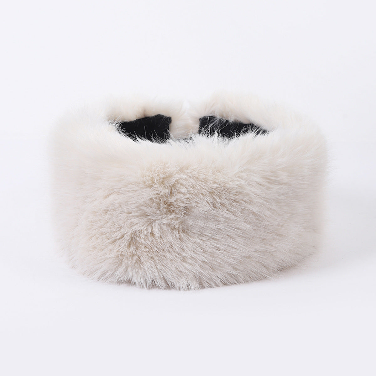 Fur Ball Woolen Cap Autumn And Winter Imitation Fur Thickened Hat Buy Center