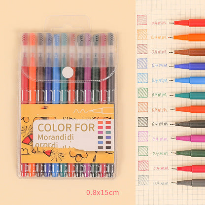 Fresh Arrivals at Buy Center: Set Of For Students To Take Notes With Korean Retro Colored Pens Retro