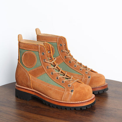 Fresh Arrivals at Buy Center: Heavy Skydiving Worker Boot Canvas High Top