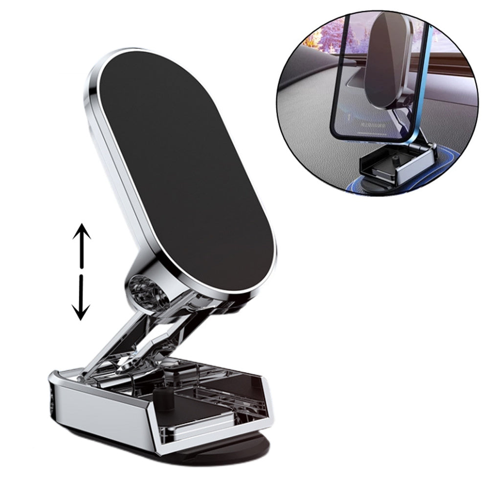 Rotate Metal Magnetic Car Phone Holder Foldable Universal Mobile Phone Stand Air Vent Magnet Mount GPS Support Buy Center