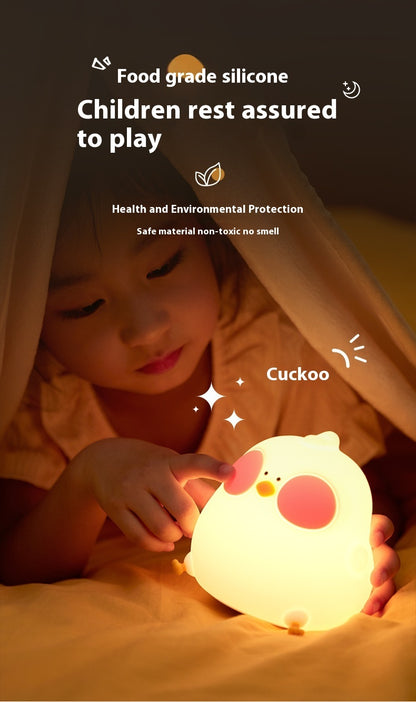 Fresh Arrivals at Buy Center: Cool Chicken Silicone Night Lamp Creative RGB Colorful Remote Control Night Light