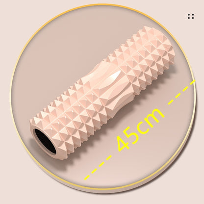 Just Arrived at Buy Center: Foam Roller EVA Hollow Foam Roller Thin Calf Fitness 45cm Pink Crescent