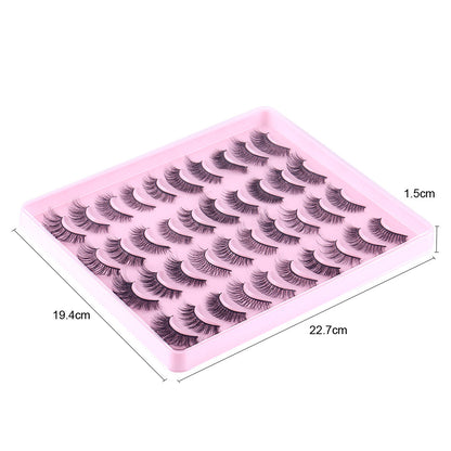 Buy Center Exclusive Offer-Mixed Natural Thick Simulation Chemical Fiber Messy Long Eyelash