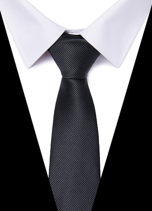 Corbata profesional de rayas de 8 cm para negocios